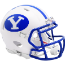 Brigham Young Cougars NCAA Mini Speed Football Helmet <i>White</i>