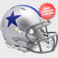 Helmets, Mini Helmets: Dallas Cowboys 1964 to 1966 Riddell Mini Speed Throwback Helmet