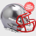 Helmets, Mini Helmets: Ohio State Buckeyes NCAA Mini Speed Football Helmet <B>FLASH</B>