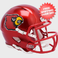 Helmets, Mini Helmets: Louisville Cardinals NCAA Mini Speed Football Helmet <B>FLASH</B>