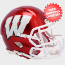 Wisconsin Badgers NCAA Mini Speed Football Helmet <B>FLASH SALE</B>