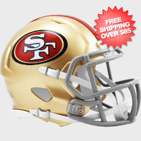 San Francisco 49ers NFL Mini Speed Football Helmet