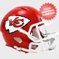 Helmets, Mini Helmets: Kansas City Chiefs NFL Mini Speed Football Helmet