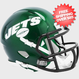 New York Jets NFL Mini Speed Football Helmet