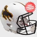 Helmets, Full Size Helmet: Wyoming Cowboys Speed Football Helmet