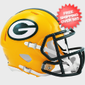Helmets, Mini Helmets: Green Bay Packers NFL Mini Speed Football Helmet
