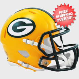 Green Bay Packers NFL Mini Speed Football Helmet