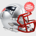 Helmets, Mini Helmets: New England Patriots NFL Mini Speed Football Helmet