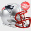 New England Patriots NFL Mini Speed Football Helmet