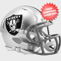 Helmets, Mini Helmets: Las Vegas Raiders NFL Mini Speed Football Helmet