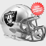 Las Vegas Raiders NFL Mini Speed Football Helmet