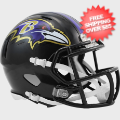 Helmets, Mini Helmets: Baltimore Ravens NFL Mini Speed Football Helmet