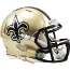 New Orleans Saints NFL Mini Speed Football Helmet