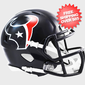 Houston Texans 2002 to 2023 Riddell Mini Speed Throwback Helmet