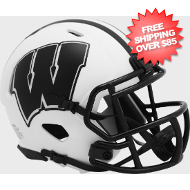 Wisconsin Badgers NCAA Mini Speed Football Helmet <B>LUNAR SALE</B>