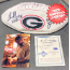 HERSCHEL WALKER SIGNED GEORGIA BULLDOGS FULL SIZE LOGO FOOTBALL ONE AVAILABLE
