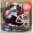 Mississippi State Bulldogs Miniature Football Helmet Desk Caddy <B>Satin Maroon</B>