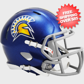 San Jose State Spartans NCAA Mini Speed Football Helmet