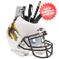 Wyoming Cowboys Miniature Football Helmet Desk Caddy <B>SALE</B>