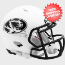Missouri Tigers NCAA Mini Speed Football Helmet <i>Matte White</i>
