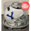 Brigham Young Cougars Miniature Football Helmet Desk Caddy <B>White w/Gray Mask</B>