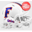 Florida Gators NCAA Mini Speed Football Helmet <B>Chrome Decals</B>