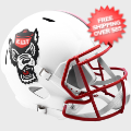 Helmets, Full Size Helmet: North Carolina State Wolfpack Speed Replica Football Helmet <i>2017 Tuffy <...