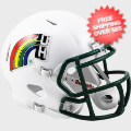 Helmets, Mini Helmets: Hawaii Warriors NCAA Mini Speed Football Helmet <i>Retro</i>
