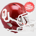 Helmets, Full Size Helmet: Oklahoma Sooners Speed Football Helmet