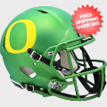 Helmets, Full Size Helmet: Oregon Ducks Speed Football Helmet <B>Apple Green</B>