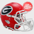 Helmets, Full Size Helmet: Georgia Bulldogs Speed Football Helmet