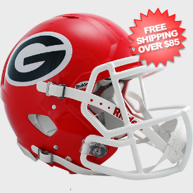 Georgia Bulldogs Speed Football Helmet