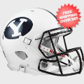 Helmets, Full Size Helmet: Brigham Young Cougars Speed Football Helmet