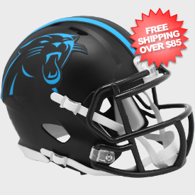 Carolina Panthers Riddell Mini Helmet  <i>2022 Alternate On-Field</i>