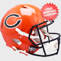 Helmets, Full Size Helmet: Chicago Bears Speed Football Helmet <B>2022 Alternate On-Field SALE</B>