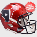 Helmets, Full Size Helmet: Houston Texans Speed Football Helmet <i>2022 Alternate On-Field</i>