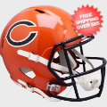 Helmets, Full Size Helmet: Chicago Bears Speed Replica Football Helmet <B>2022 Alternate On-Field</B>