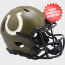 Indianapolis Colts NFL Mini Speed Football Helmet <B>SALUTE TO SERVICE</B>