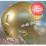 Bulk Mini Speed Football Helmet SHELL South Bend Gold Qty 24