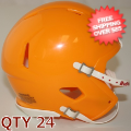 Helmets, Blank Mini Helmets: Bulk Mini Speed Football Helmet SHELL Green Bay Gold Qty 24