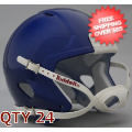 Bulk Mini Speed Football Helmet SHELL Memphis Blue Qty 24