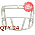 Helmets, Blank Mini Helmets: Bulk Mini Speed Z2BD Facemask White Qty 24