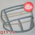 Helmets, Blank Mini Helmets: Bulk Mini Speed Z2BD Facemask Gray Qty 24