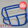 Helmets, Blank Mini Helmets: Bulk Mini Speed Z2BD Facemask Royal Blue Qty 24