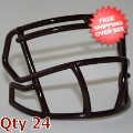 Helmets, Blank Mini Helmets: Bulk Mini Speed Z2BD Facemask Maroon Qty 24