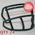 Helmets, Blank Mini Helmets: Bulk Mini Speed Z2BD Facemask Forest Green Qty 24