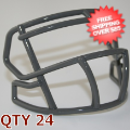 Helmets, Blank Mini Helmets: Bulk Mini Speed Z2BD Facemask Dark Gray Qty 24