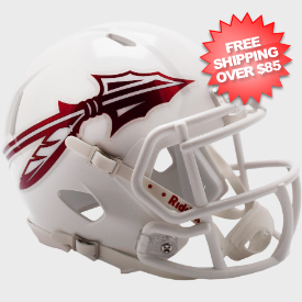 Florida State Seminoles NCAA Mini Speed Football Helmet  <i>White</i>