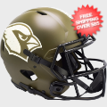 Helmets, Full Size Helmet: Arizona Cardinals Speed Football Helmet <B>SALUTE TO SERVICE</B>