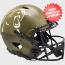 Carolina Panthers Speed Football Helmet <B>SALUTE TO SERVICE SALE</B>